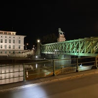 Photo taken at Schemerlbrücke (Löwenbrücke) by Brunold L. on 8/17/2021