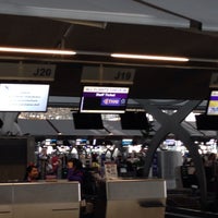 Photo taken at Thai Airways (TG) Staff (NRSA/SA) Check-in by BKK_FLYER on 1/25/2014