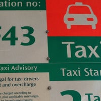 Photo taken at Taxi Stand F43 by ãCë on 12/18/2012
