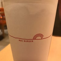 Photo taken at MOS Burger by ãCë on 7/11/2017