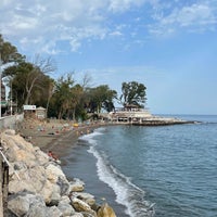 Photo taken at Playa de Baños del Carmen by (((ekin))) on 9/7/2021