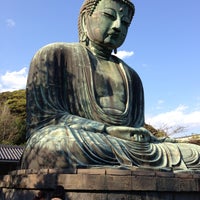 Photo taken at Great Buddha of Kamakura by KAMI52 on 4/30/2013