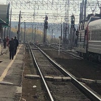 Photo taken at Liski Train Station by Sergey 〽️⭕️💲©⭕️〰 on 10/27/2020