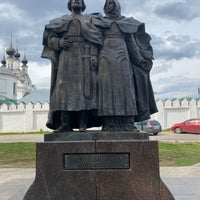 Photo taken at Памятник Петру и Февронии by Alexey Y. on 5/6/2021