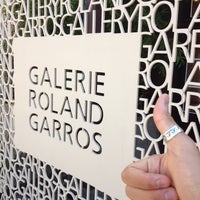 Photo taken at Jardins de Roland Garros by Kenneth T. on 9/16/2012