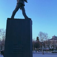 Photo taken at Statue de Charles de Gaulle by yousef on 2/28/2022