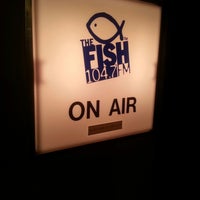 Photo taken at 104.7 The Fish by Mike C. on 8/14/2014