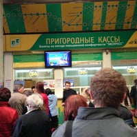 Photo taken at Пригородные поезда by Alexey B. on 5/1/2013