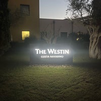 Photo taken at The Westin Resort, Costa Navarino by Naaachi on 11/21/2023
