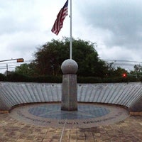 Photo taken at Heights WWII Memorial by Johnny H. on 4/9/2013