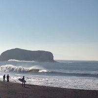 Photo taken at Rodeo Beach by alfred f. on 1/24/2015