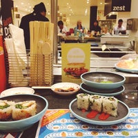 Photo taken at YO! Sushi by JJ H. on 9/4/2013