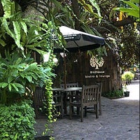 Photo taken at Kuningan Village Lounge &amp; Dinning by Fahleny L. on 4/13/2012