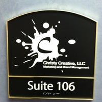 Photo taken at Christy Creative Offices by Shon C. on 7/19/2011