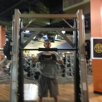 Photo taken at Gold&amp;#39;s Gym by Taven J. on 5/7/2013