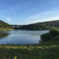 Photo taken at Wienerwaldsee by Christian S. on 8/20/2016