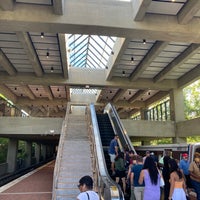 Photo taken at Franconia-Springfield Metro Station by A A. on 8/13/2022