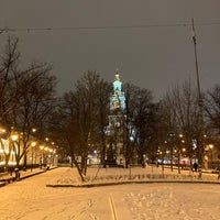 Photo taken at Пушкинский сквер у Елоховского собора by A A. on 11/22/2020
