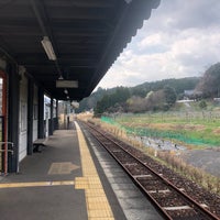 Photo taken at Kanyūsha-Hikosan Station by |||||| on 3/15/2020