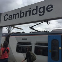 Photo taken at Cambridge Railway Station (CBG) by E C. on 8/28/2016