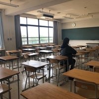 Photo taken at 甲陽学院高等学校 by k on 3/30/2021