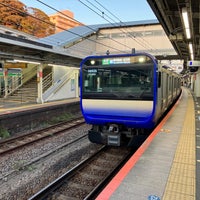 Photo taken at Zushi Station by K S. on 12/29/2023
