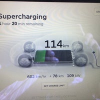 Photo taken at Tesla SuperCharger Machelen by Marc B. on 6/15/2017