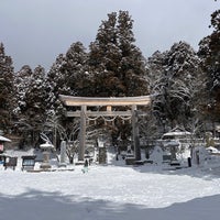 Photo taken at 戸隠神社 中社 by 南北 東. on 2/28/2024