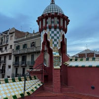 Photo taken at Casa Vicens by Brenda T. on 11/30/2023
