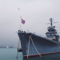 Photo taken at Набережная адмирала Серебрякова by Ulyana M. on 1/3/2015