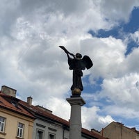 Photo taken at Angel of Užupis by Pablo I. on 7/4/2021