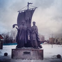 Photo taken at Святые благоверные Петр и Феврония Муромские by Даниил П. on 1/1/2014
