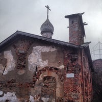 Photo taken at Церковь Иоанна Милостивого на Мячине by Даниил П. on 11/3/2013