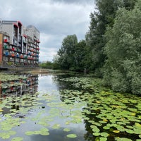 Photo taken at Greenwich Peninsula Ecology Park by Buabaa H. on 7/15/2021