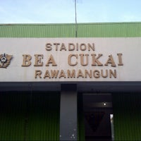 Photo taken at Stadion Bea Cukai by Fungki A. on 7/1/2013
