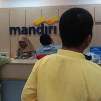Photo taken at Bank Mandiri KCP Pondok Bambu by Fungki A. on 5/17/2013