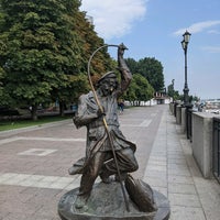 Photo taken at Памятник Рыбаку by Sove N. on 8/12/2021