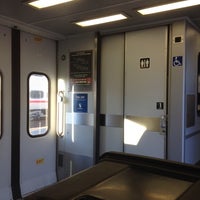 Photo taken at Caltrain Baby Bullet #360 Southbound by Jon S. on 11/6/2013