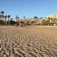 Photo taken at Ocean Park Beach Volleyball by Jon S. on 7/6/2016