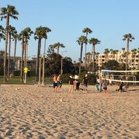 Photo taken at Ocean Park Beach Volleyball by Jon S. on 7/6/2016