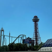 Photo taken at Six Flags Over Texas by Karen L. on 8/13/2023