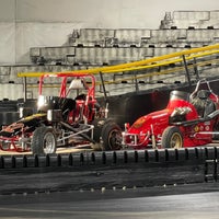 Photo taken at SiK Speedway indoor Karting by Karen L. on 6/15/2022