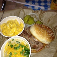 Photo taken at Dickey&amp;#39;s Barbecue Pit by Nick V. on 12/15/2012