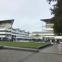Photo taken at University of East London (Docklands Campus) by Justin T. on 10/31/2017