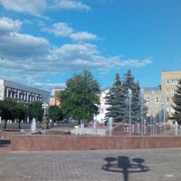 Photo taken at Фонтан на «площадь Пушкина» by Maikl on 6/29/2014