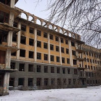 Photo taken at Заброшенная больница by Алексей П. on 3/16/2014