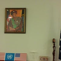 Photo taken at Embassy of Liberia by Emmanuel V. M. on 6/5/2013