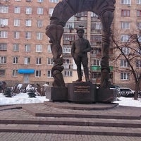Photo taken at Площадь Маргелова by Viacheslav D. on 2/6/2016