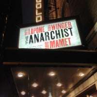 Photo taken at The Anarchist at the Golden Theatre by Andrew G. on 12/9/2012