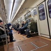 Photo taken at metro Volkovskaya by Philippus on 12/16/2021